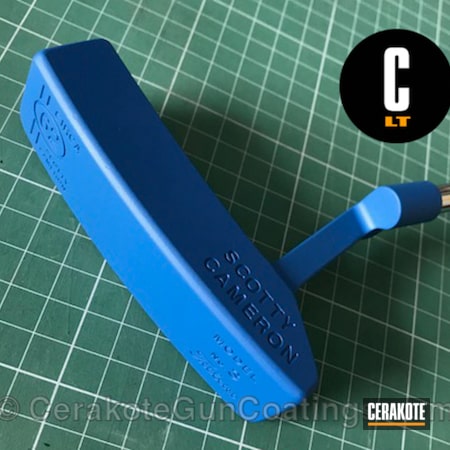 Powder Coating: NRA Blue H-171,Scotty Cameron Putter,Solid Tone,More Than Guns,Putter