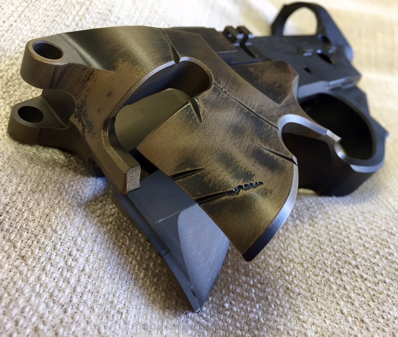 H-146 Graphite Black and H-148 Burnt Bronze by LEE ASHCRAFT | Cerakote