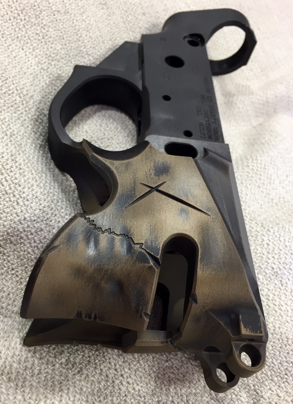 H-146 Graphite Black and H-148 Burnt Bronze by LEE ASHCRAFT | Cerakote