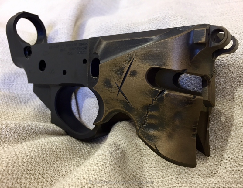 H-146 Graphite Black and H-148 Burnt Bronze by LEE ASHCRAFT | Cerakote
