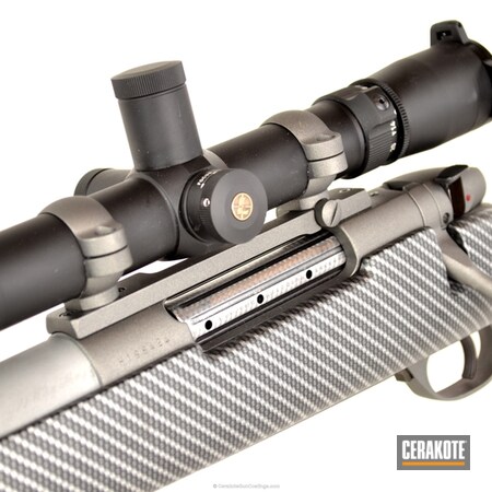 Powder Coating: Weatherby,Tungsten H-237,Bolt Action Rifle,Carbon Fiber