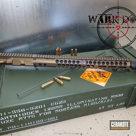 Powder Coating: .458 Socom,Tactical Rifle,AR-15,Burnt Bronze H-148,Complete Upper,AR 80%