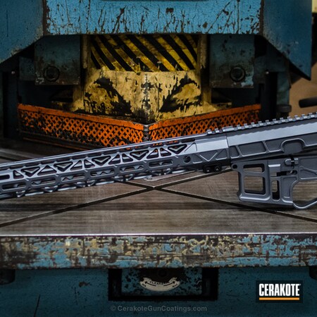 Powder Coating: Skylite,Sniper Grey H-234,Solid Tone,Upper / Lower,Handguard