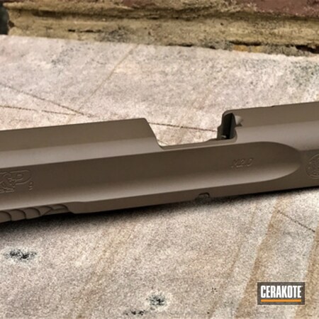 Powder Coating: Slide,9mm,Smith & Wesson M&P,Smith & Wesson,Pistol,MAGPUL® FLAT DARK EARTH H-267