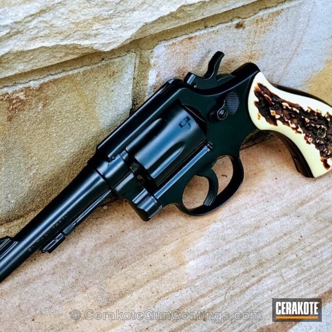 Cerakoted: Graphite Black H-146,Smith & Wesson,Revolver,Restoration