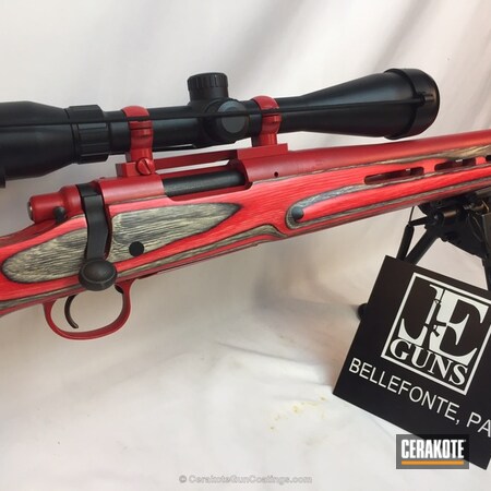 Powder Coating: FIREHOUSE RED H-216,Bolt Action Rifle