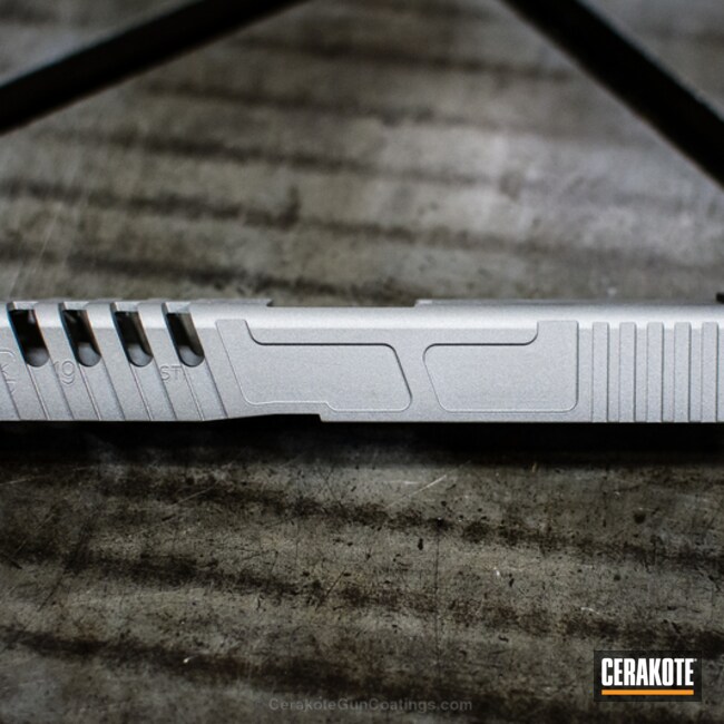 Cerakoted: Tungsten H-237,Custom Glock Slide,Slide
