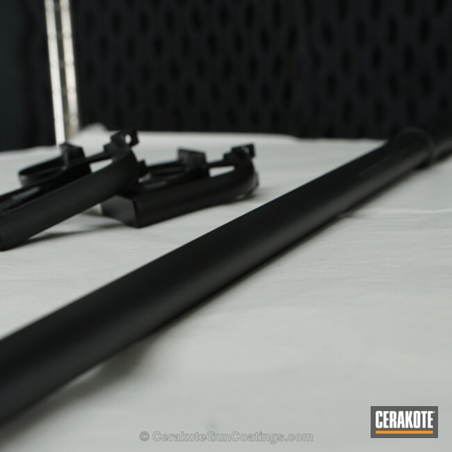 Cerakoted: Ruger,Graphite Black H-146,Solid Tone,Gun Parts