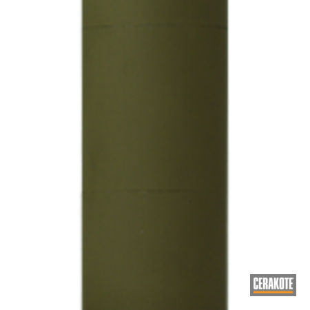Powder Coating: Mil Spec O.D. Green H-240,Suppressor