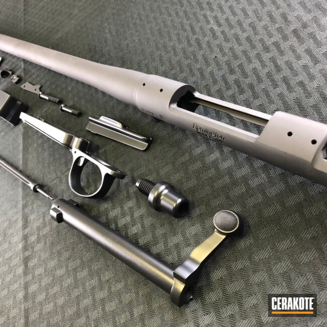 Cerakoted: Armor Black H-190,Gun Parts,Remington