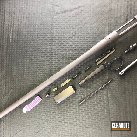 Powder Coating: Armor Black H-190,Remington,Gun Parts