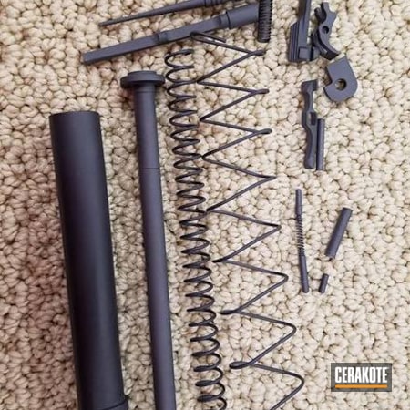 Powder Coating: Graphite Black H-146,Handguns,Internals Micro Slick,MICRO SLICK DRY FILM LUBRICANT COATING (AIR CURE) C-110,Gun Parts