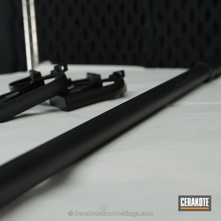 Powder Coating: Gloss Black H-109,Ruger Precision 6.5,Tactical Rifle,Ruger,Gloss White H-137