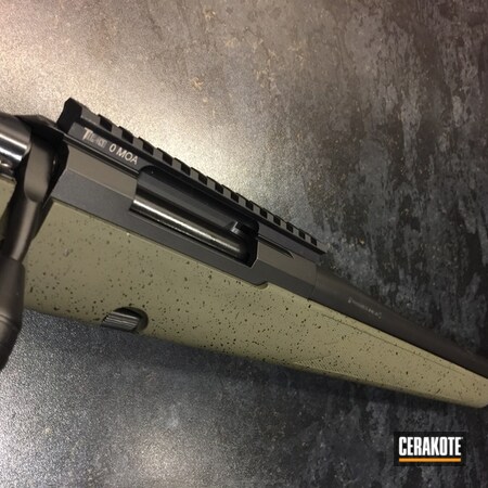 Powder Coating: Graphite Black H-146,Rifle Stock,MAGPUL® FOLIAGE GREEN H-231,Bolt Action Rifle