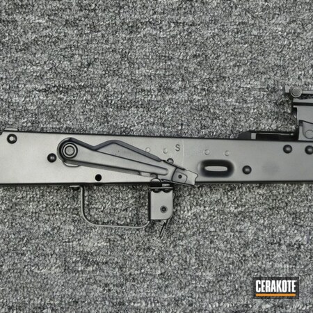 Powder Coating: Graphite Black H-146,AK-74,AK Rifle,Solid Tone