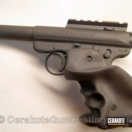 Powder Coating: Pistol,Ruger Mark II Target,Sniper Grey H-234,Ruger