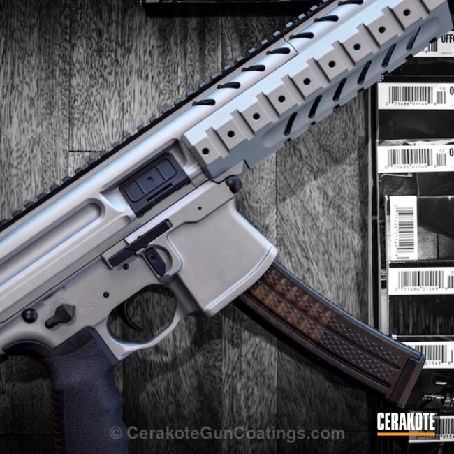 H-170 titanium and H-146 Graphite Black by DAVID | Cerakote