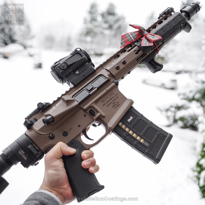 H-146 Graphite Black and H-267 MagPul Flat Dark Earth by DAVID