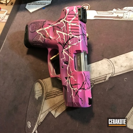 Powder Coating: Bright White H-140,Texas Cerakote,Pistol,Bright Purple H-217,Muddy Girl,Taurus,Prison Pink H-141