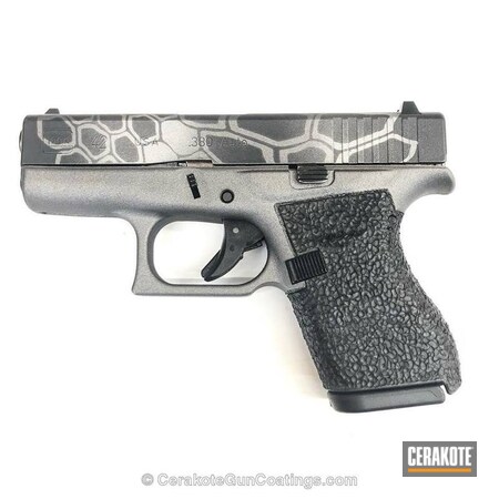 Powder Coating: Satin Aluminum H-151,Graphite Black H-146,Glock,Tungsten H-237,Stippled,Glock 42,Kryptek