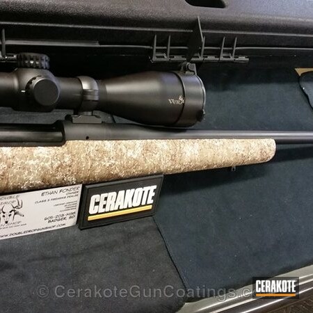 Powder Coating: Graphite Black H-146,25-06,Remington 700,Remington,25.06,Bolt Action Rifle,Custom