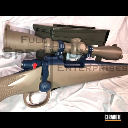 Powder Coating: KEL-TEC® NAVY BLUE H-127,USMC Red H-167,Flat Dark Earth H-265,Bolt Action Rifle