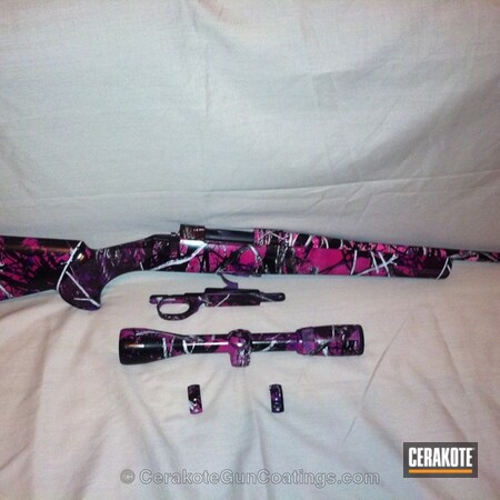 Powder Coating: High Gloss Ceramic Clear,Ladies,Hunting Rifle,Remington,Bolt Action Rifle