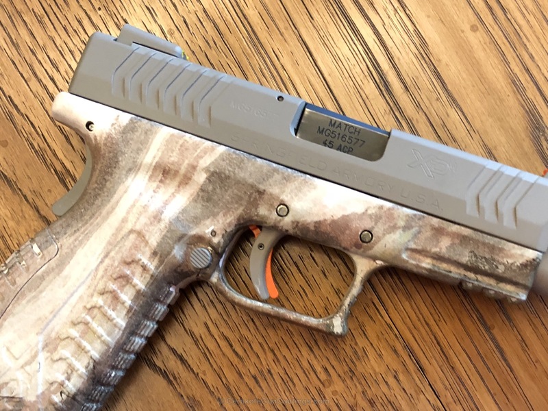 H-261 Glock FDE and MC-161 Matte Ceramic Clear by Eric Linton | Cerakote