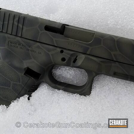 Powder Coating: Graphite Black H-146,Glock,Pistol,Custom Camo,O.D. Green H-236,Kryptek,Glock 30
