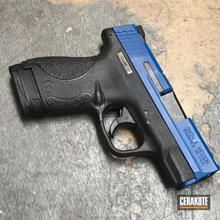 Powder Coating: Smith & Wesson M&P,Smith & Wesson,Two Tone,Handguns,Pistol,Sky Blue H-169