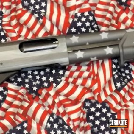 Powder Coating: Shotgun,Remington,BATTLESHIP GREY H-213,Shockwave 870,Tactical Grey H-227