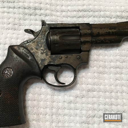 Powder Coating: Graphite Black H-146,Colt Trooper,Revolver,Colt,Restoration