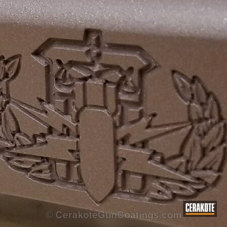 Powder Coating: Slide,Engraving,Warrior Arms,VORTEX® BRONZE H-293,Glock 19