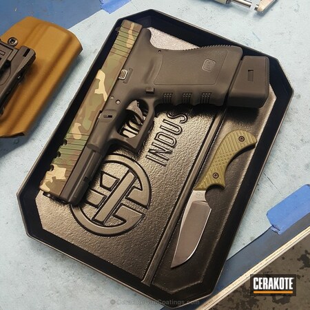 Powder Coating: Glock,Pistol,Armor Black H-190,Glock 19,MultiCam,MAGPUL® O.D. GREEN H-232,Patriot Brown H-226