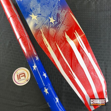 Powder Coating: Bright White H-140,NRA Blue H-171,USMC Red H-167,Stars and Stripes,Miscellaneous