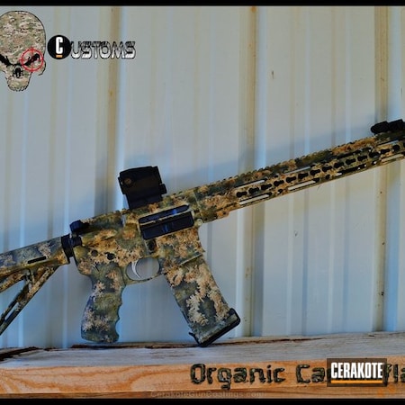 Powder Coating: Matte Brown H-7504M,Highland Green H-200,MAGPUL® O.D. GREEN H-232,GLOCK® FDE H-261,Custom Camo,Tactical Rifle,Organic Pattern,Airbrushed,BENELLI® SAND H-143