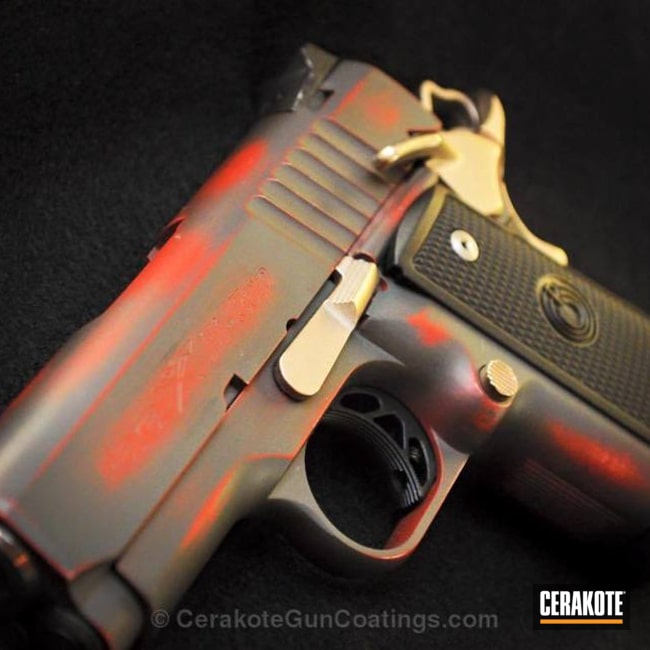 Cerakoted: FIREHOUSE RED H-216,Pistol