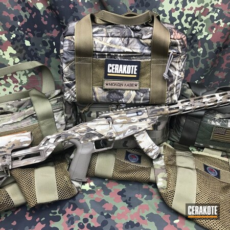 Powder Coating: FS BROWN SAND H-30372,Desert Camo,Tactical Rifle,Ruger,Bolt Action Rifle,Patriot Brown H-226,BENELLI® SAND H-143,Ruger 10/22,Light Sand H-142,Desert Multi Cam,MAGPUL® FLAT DARK EARTH H-267
