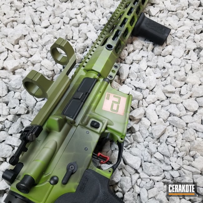 H-168 Zombie Green, H-256 Desert Verde, H-189 Noveske Bazooka