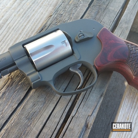 Powder Coating: Smith & Wesson,Revolver,Sniper Grey H-234