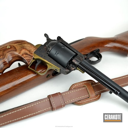 Powder Coating: Graphite Black H-146,Revolver,sixgun,Blackhawk,Ruger,Titanium H-170,Single-Action Revolver