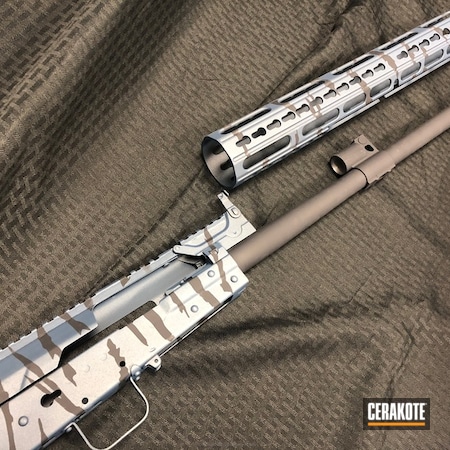 Powder Coating: Blue Titanium H-185,Sniper Grey H-234,Gun Parts