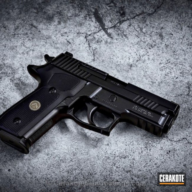 H-146 Graphite Black / E-500 MAD Black by DAVID | Cerakote