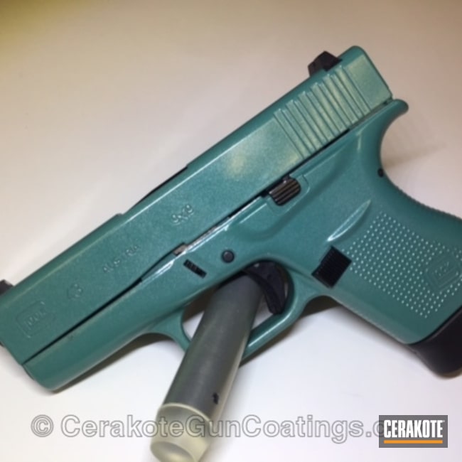 Cerakoted: Highland Green H-200,Glock,Handguns