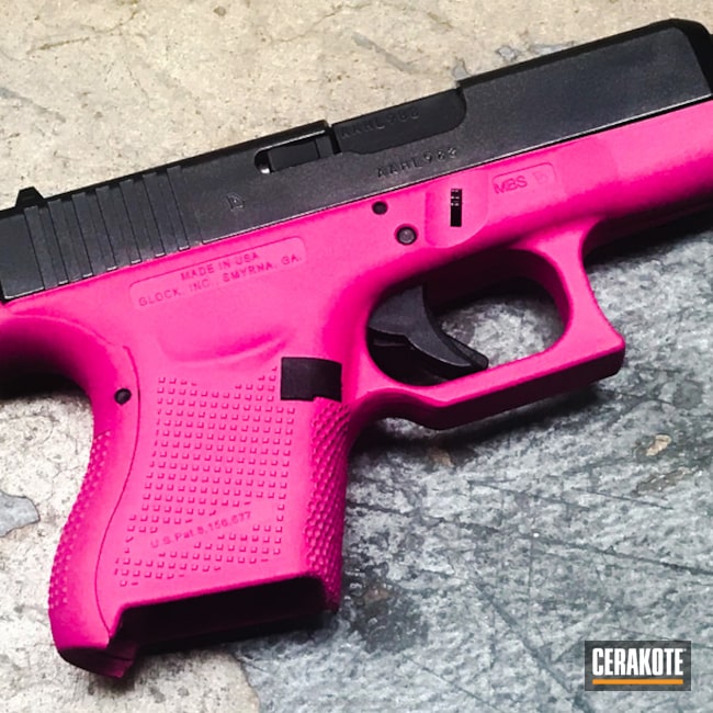 Cerakoted: Glock 19,SIG™ PINK H-224,Girls Gun,Pistol,Handguns,Ladies