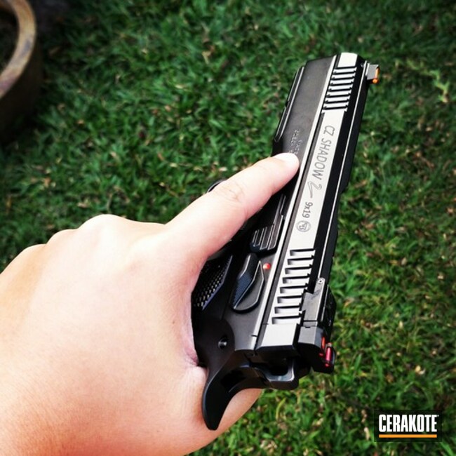 Cerakoted: Graphite Black H-146,CZ Shadow 2,Pistol,CZ,Handguns