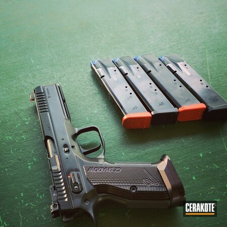 Powder Coating: Graphite Black H-146,CZ Shadow 2,Handguns,Pistol,CZ
