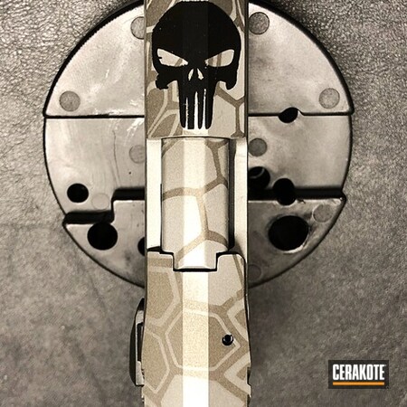 Powder Coating: Graphite Black H-146,Handguns,Pistol,CPX-2,Tungsten H-237