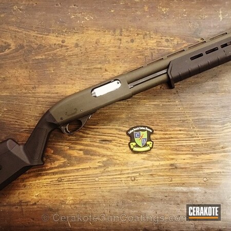 Powder Coating: Shotgun,Remington,MAGPUL® O.D. GREEN H-232,Remington 870 Magnum