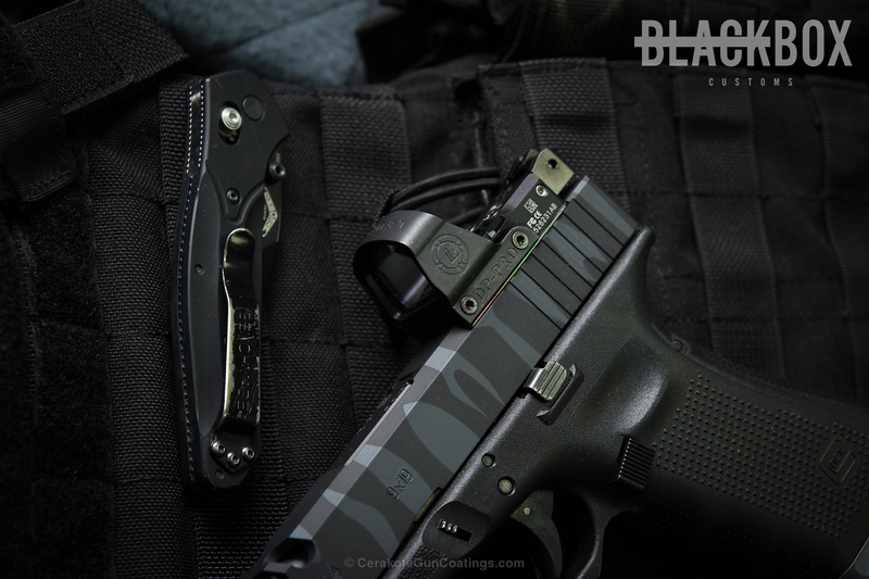 H-146 Graphite Black and H-234 Sniper Grey by JAY HSU | Cerakote